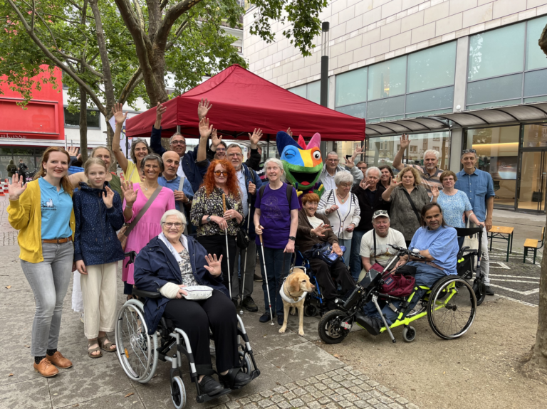 „Umsichtig unterwegs in Mannheim“ auf dem Meeräckerplatz am 13. Juli