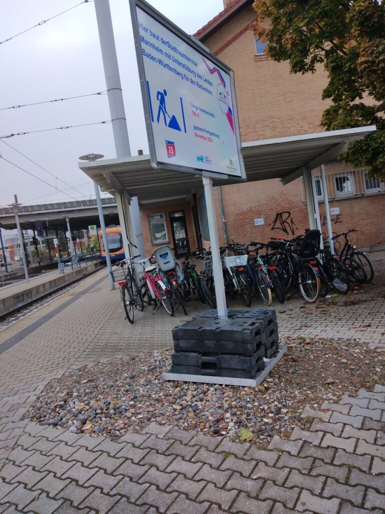 Eine barrierefreie Toilettenanlage für den Bahnhof Käfertal!